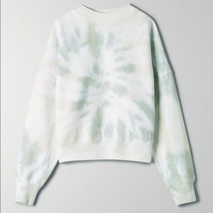 RARE 🦄 Wilfred Free | Katy Sweater in Mint TieDye